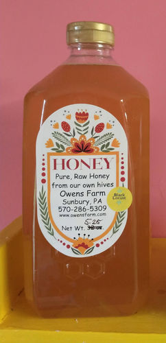 Raw Honey 5lb  FREE Shipping